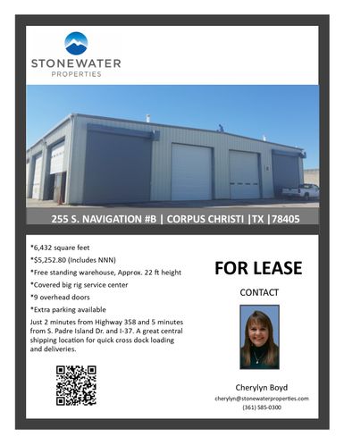 Navigation Warehouse A: 255 S Navigation, Corpus Christi, TX, 78405
